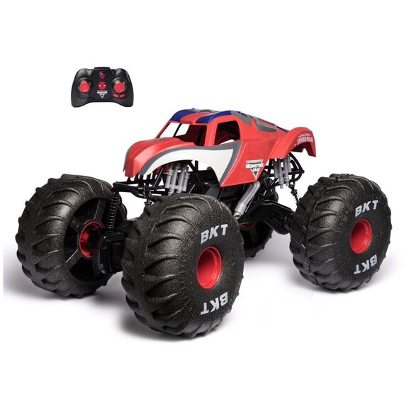 Monster Jam Marvel Spider Man Mega RC Truck 1:6 Scale All Terrain 2 Feet Long - Picture 3 of 8